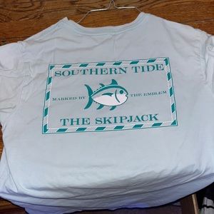 Southern tide tealish shirt mens xs
